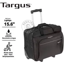 TARGUS - Maletín Ejecutivo con Ruedas 156” Ideal para Negocios y Viajes