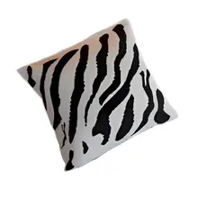 GENERICO - Funda Minimalista Animal Print Negro 50x50