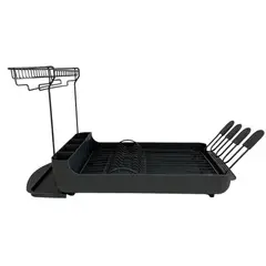 INSPIRA - Escurridor de Platos Dos Niveles con Soporte para Copas