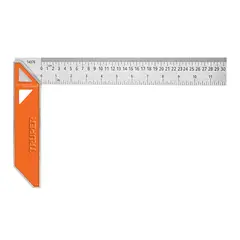 TRUPER - Escuadra 12 para carpintero con mango 100% de aluminio