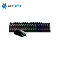 ANTRYX - Teclado & Mouse GC-3100 Gaming Mecanico Blue Switch