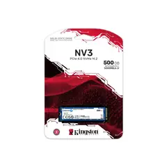 KINGSTON - Disco Sólido NV3 500GB NVMe M2 PCIe