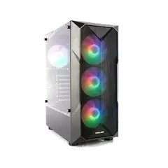 HALION - Case Stuka CR11 Gamer 500W 4 Fan Rainbow VTemplado