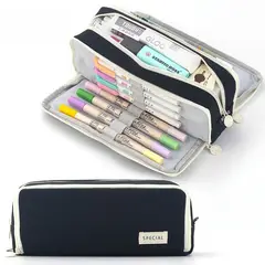 TIOZONEY - Bolsa de papelería de gran capacidad