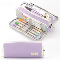 TIOZONEY - Bolsa de papelería de gran capacidad