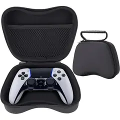 GENERICO - Estuche Case Protector Mando PS5 PS4 Xbox Switch Rígido Color Negro