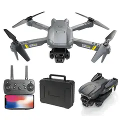 GENERICO - DRONE VOLADOR MAX DOBLE CÁMARA HD ESTUCHE PROTECTOR PORTÁTIL