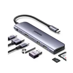 UGREEN - ADAPTADOR REVODOK 7 EN 1 USB C 1 COD. 15214