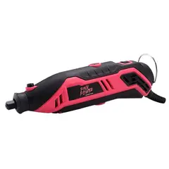 GENERICO - Multiherramienta 130W + Set 190 Acc. Pink Power  -  Rosado / Negro