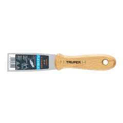 Truper - Espátula flexible 1 con mango de madera 14447 Truper