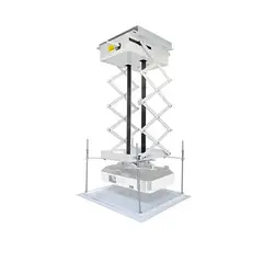 OEM - Rack eléctrico soporte de proyector de 1 metro regulable para techo