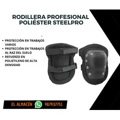 STEEL PRO - RODILLERA POLIÉSTER STEELPRO