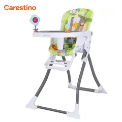 CARESTINO - Silla de Comer Plegable Compacto -RIO- Verde