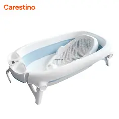 CARESTINO - Bañera Plegable Portátil 50L -HAWAII- Azul
