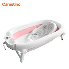 CARESTINO - Bañera Plegable Portátil 50L -HAWAII- Rosado