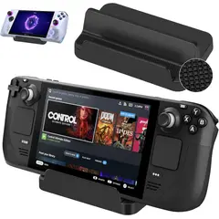 GENERICO - Soporte Base Antideslizante ASUS Rog Ally 2023 Steam Deck Color Negro