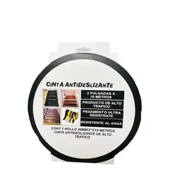 MASTER - Cinta antiderrapante NEGRO 2 pulgadas x 18m