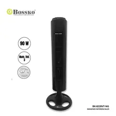 BOSSKO - Ventilador de Torre 90W BK-8228VT-NG