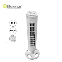 BOSSKO - Ventilador de Torre 90W BK-8228VT-NG