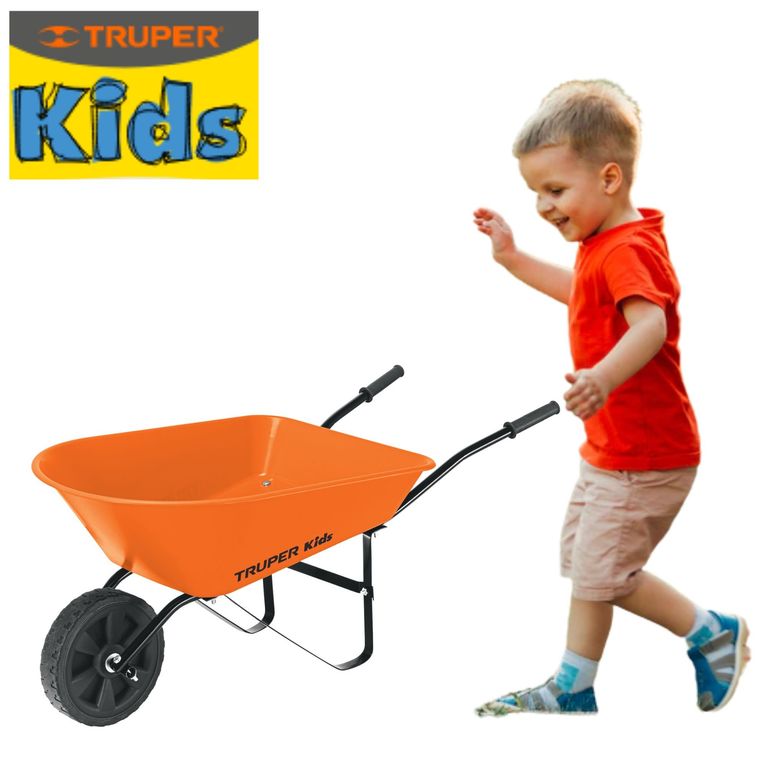 Carretilla para niños tolva plástica Truper