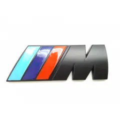 GENERICO - EMBLEMA 3D INSIGNIA M BMW - NEGRO