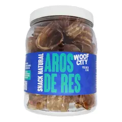 WOOF CITY - Frasco grande Aros de Res