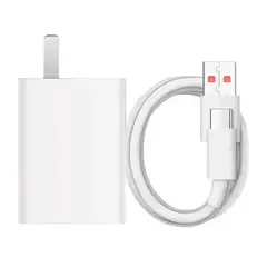 XIAOMI - Cargador Rápido 33W + Cable C - USB A Tipo C