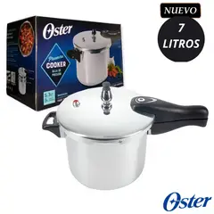 OSTER - Olla de Presión Brissago 7 Litros 146016-01