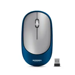 MICRONICS - Mouse Shelby Mic M701-3M Gris Azul