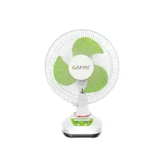 CAFINI - Ventilador CN-F2512BT Portátil con Panel Solar de 12 Pulgadas