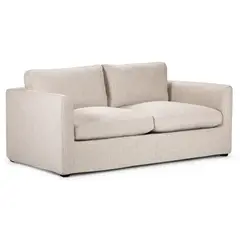 ROSEN - ROSEN SOFÁ FESSART TELA CREMA 3 CUERPOS