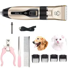 OEM - Recortadora de Pelo de Mascotas Perros + Cortauñas y Peine