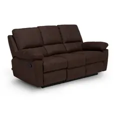 ROSEN - SOFA RECLINABLE BRUNO TELA 3 CUERPOS