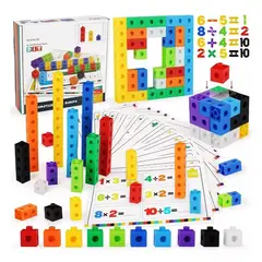 GENERICO - Cubos Multiencaje Matemáticos 118 pc