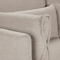 ROSEN - ROSEN SOFÁ VESTERBRO TELA TOSTADO 2 CUERPOS