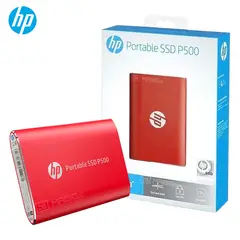 HP - Disco Sólido Externo P500 500GB - Rojo - Portátil