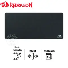 REDRAGON - Mousepad FLICK XL P032 Superficie Gamer Resistente al Agua