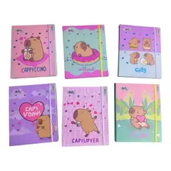 GENERICO - CUADERNO CAPIBARA A4 ANILLADO PACK X2 UND