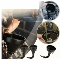 GENERICO - EMBUDO PLASTICO CON FILTRO CUELLO FLEXIBLE