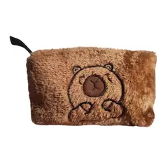 GENERICO - CARTUCHERA CAPIBARA ESPONJOSO PELUCHE