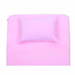 GENERICO - Sábanas de cuna 130x70 Rosado fuerte