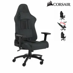 CORSAIR - SILLA Gaming CORSAIR TC100 RELAXED TELA GREY-BLACK