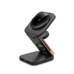 ARGOMTECH - CARGADOR PLEGABLE 3 EN 1 MAGNETIC S4