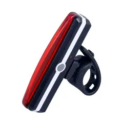 GENERICO - LUZ POSTERIOR TRASERA RECARGABLE JUMBO COLOR BLANCO Y ROJO