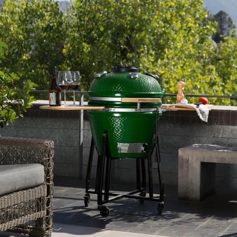 Parrilla Kamado Tokio Verde 22 Pulgadas FDV