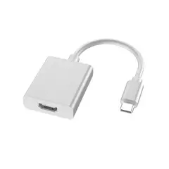 GENERICO - Adaptador Tipo C a HDMI Convertidor Multimedia Trabajo Oficina