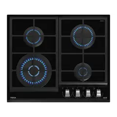 TEKA - Cocina cristal gas GZC 64320 XBB