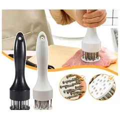 STAINLESS STEEL - ABLANDADOR MANUAL DE CARNES COLOR BLANCO