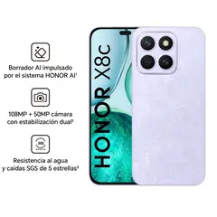 HONOR - X8C MORADO - 8GB RAM 256GB REGISTRADO