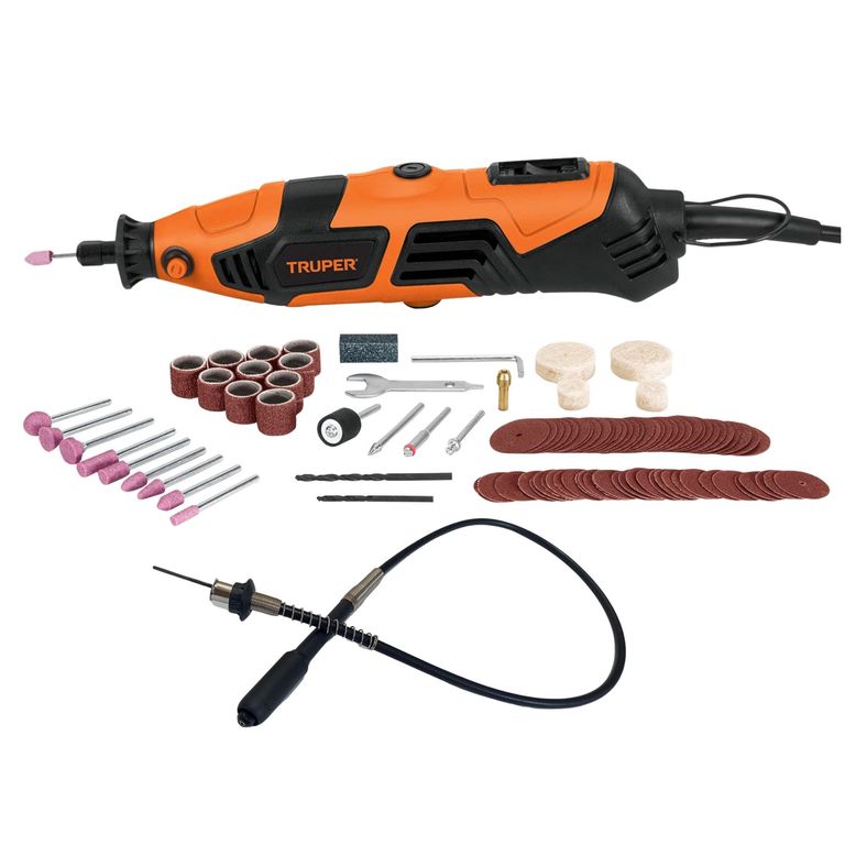 Mini taladro rectificadora profesional multipropósito Truper
